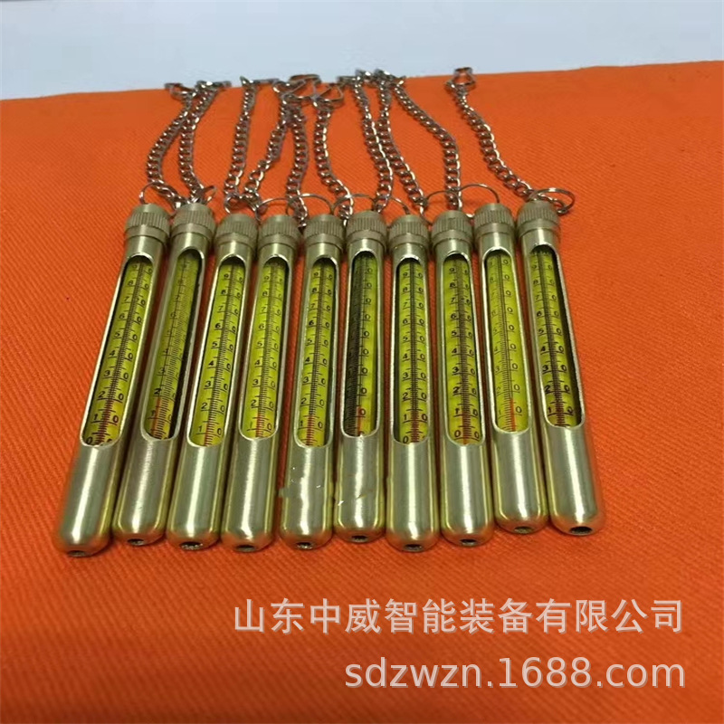 煤矿用防爆铜管温度计 0-60度铜管温度计 供应0-100度铜管温度计