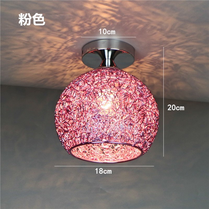 モダンなシンプルなカラー LED シーリングランプ北欧寝室子供部屋バルコニー通路廊下ホームランプ照明|undefined