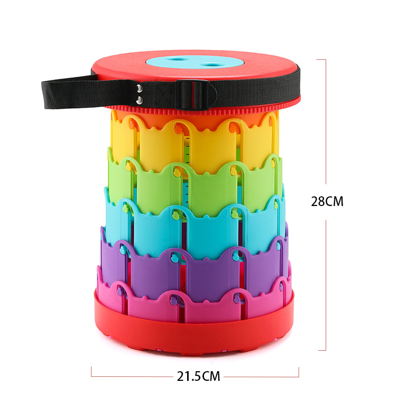 Asiento Maza eléctrico portátil coche eléctrico dibujo niño taburetes telescópicos coche artefacto de plástico cola plegable pequeño