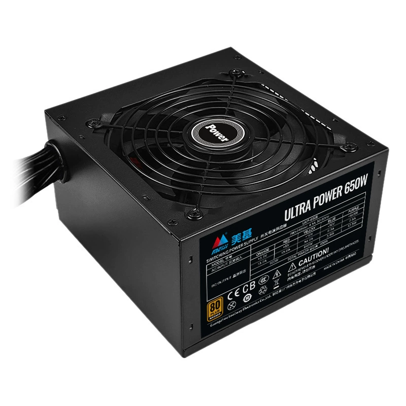 Блок питания для компьютера Meiji Rated 650W, 80Plus Bronze, настольный ATX, прямые продажи производителя