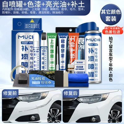 Deep Scratch Repair Spray Paint Avtomobil boya qələmləri - other-colors-self-spray-repair-10-piece-set-large-capacity-suitable-for-novices-4s-special-original-paint