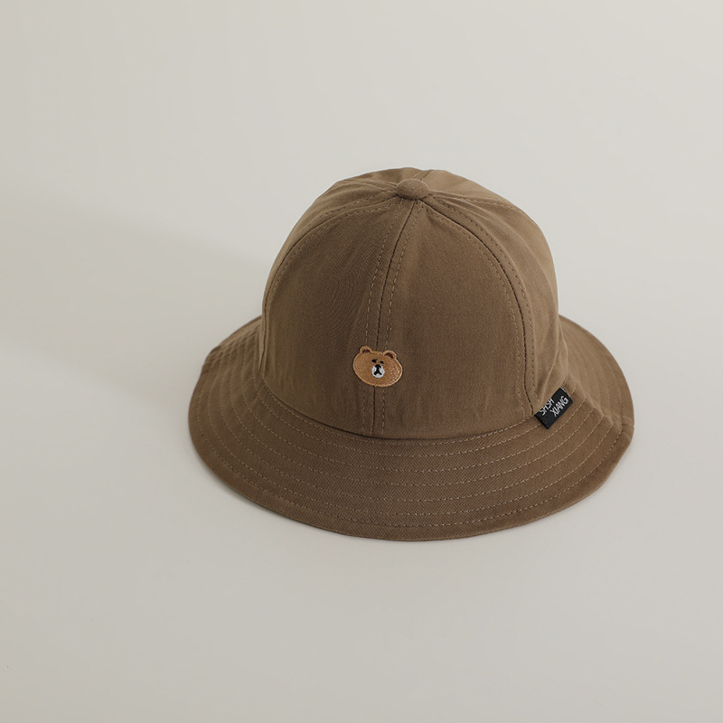 Sombrero bebé para niños primavera y otoño nuevo lindo sombrero pescador sombrero de otoño para niños sombrero de bañera para niños sombrero de sol universal