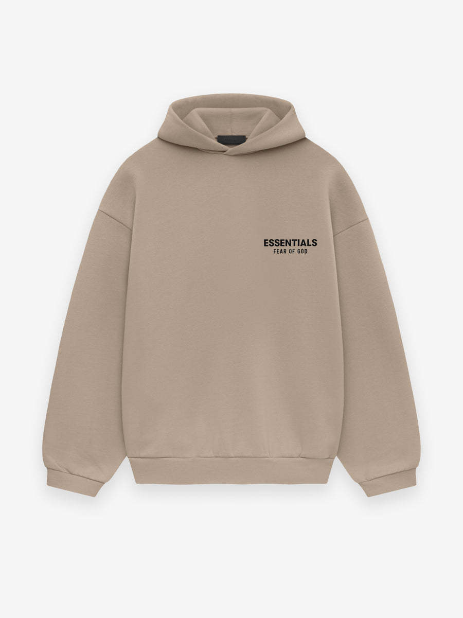 Fear of God Essentials Holiday Hoodie Tan