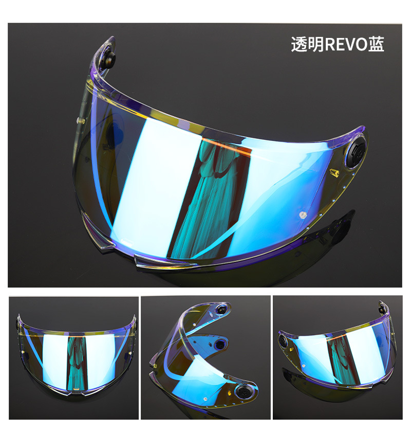 Motorcycle V-28B helmet visor is compatible with Thunder4SV/Stinger2/Thunder 4/Stinger 2 helmets