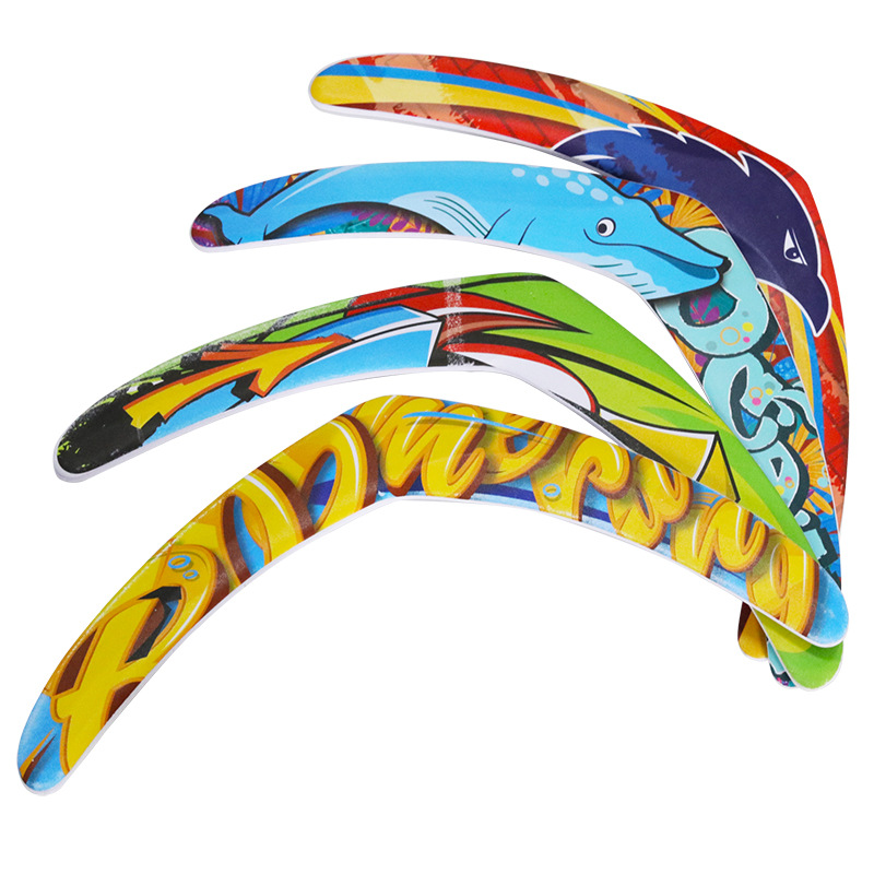 Professional eva outdoor flying boomerang Boomerang adult software sports boomerang foreign trade toy wholesale