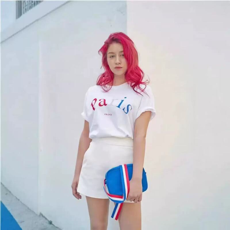Mid-Year Promotion! Korean Dongdaemun Designer Niche Summer T-Shirt Series, Sold Out and No Replacement