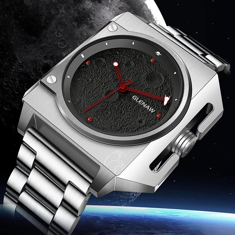 New Glen Square Automatic Mechanical Watch Men's Waterproof Luminous Men's Watch Fashion Personalized Watch