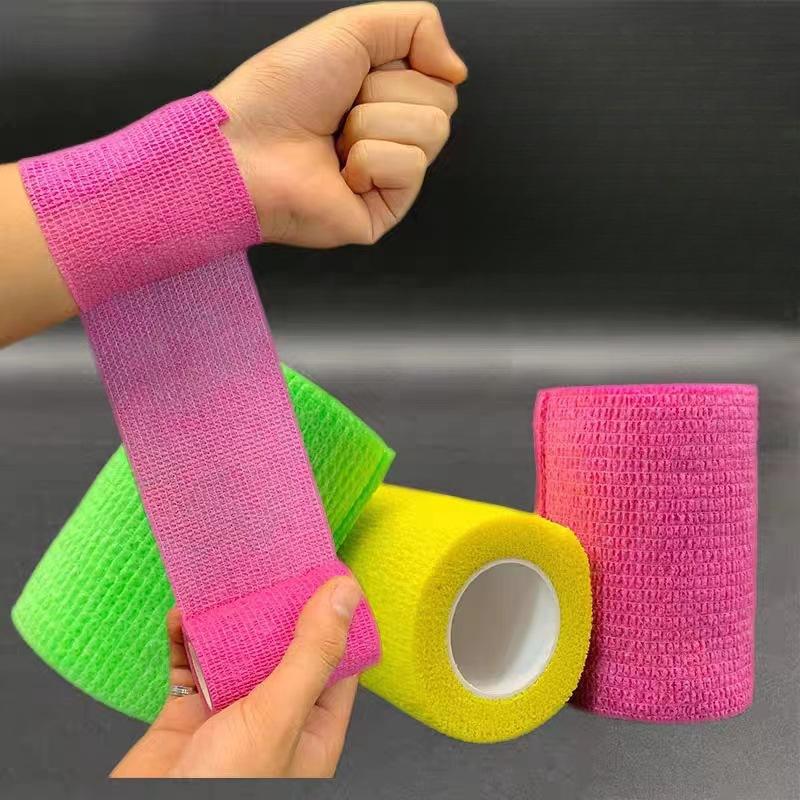 【Available for delivery in Xinjiang】Protective football bandage for pets, elastic, non-slip, self-adhesive, breathable, for knee and ankle basketball sports