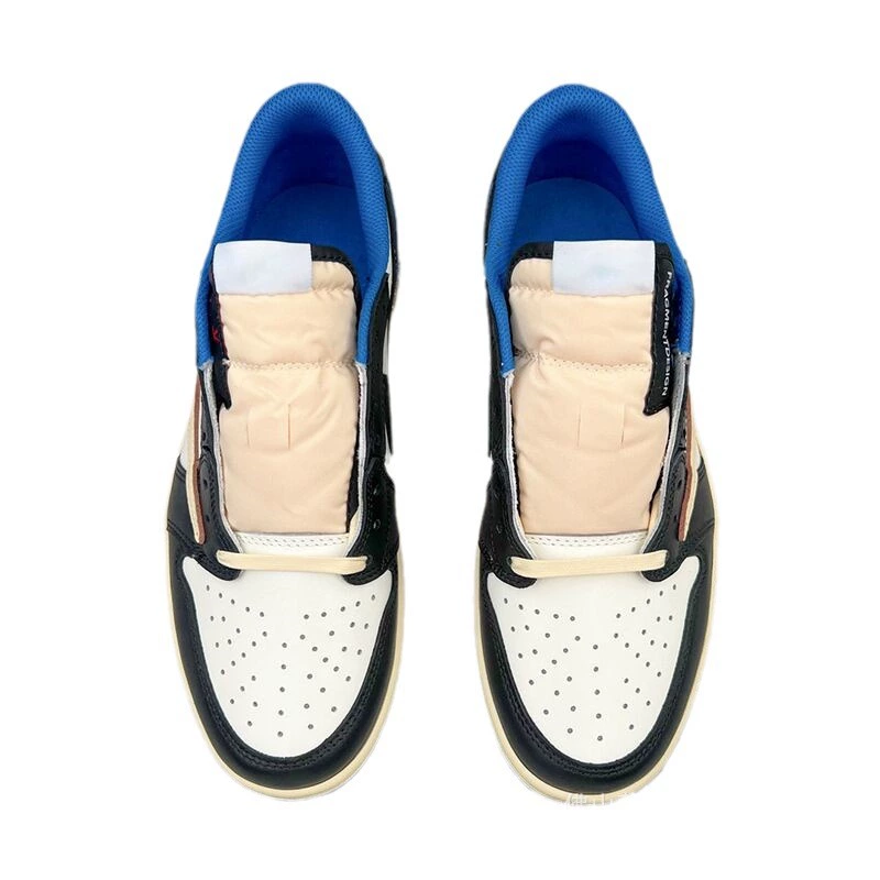 Обувь для спорта мужская Putian Chunyuan High Version Air Force No. 1 AJ1 Low Lightning Dun Dunk Black and White Panda