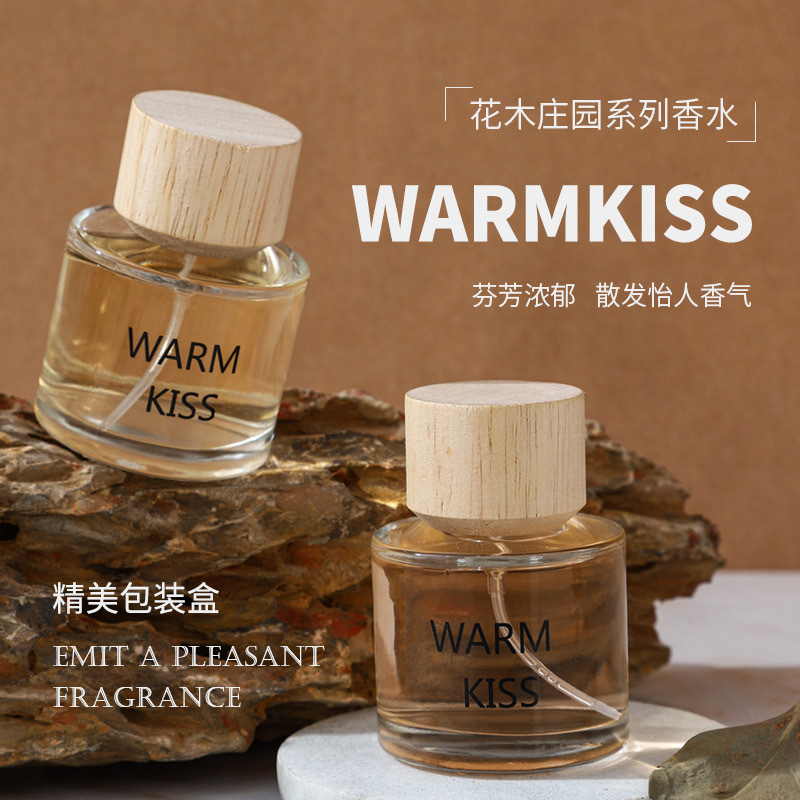 Net Red Live Explosions WARMKISS Niche Huamu Manor Perfume Ladies Lasting Light Fragrance Jasmine Pear