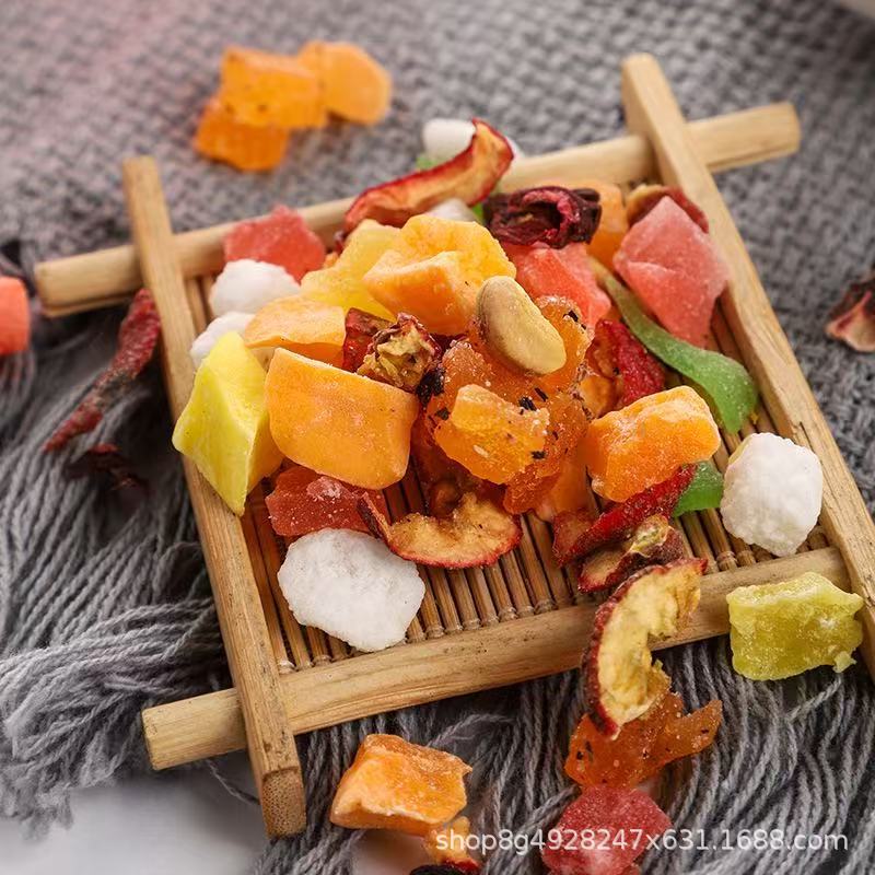 Wholesale Internet Celebrity Fruit Tea Dried Mixed Fruit Tea Paris Champs-Elysées Flower and Fruit Herbal Tea Bulk Combination Fruit Soaked in Water