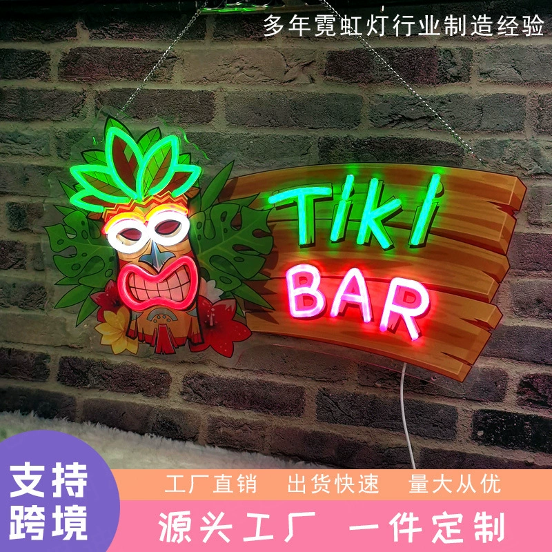 Светодиодная вывеска с неоновой УФ-печатью для интернет-знаменитостей, отелей, индикации, моделирования световых сцен и создания атмосферы