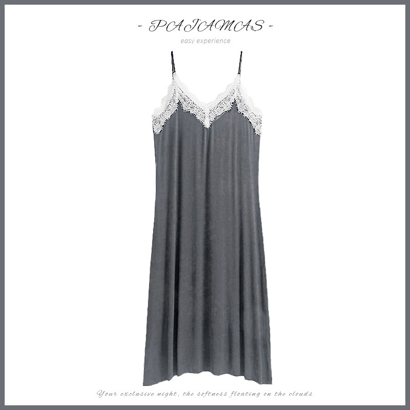 그레이[서스펜더 스커트]