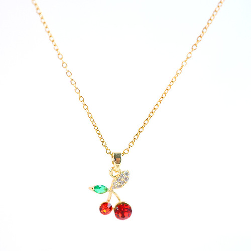 Korean lightweight luxury high-quality titanium steel necklace for women, adorned with zirconia gems, fully drilled, versatile, trendy choker chain, fresh and minimalist accessory