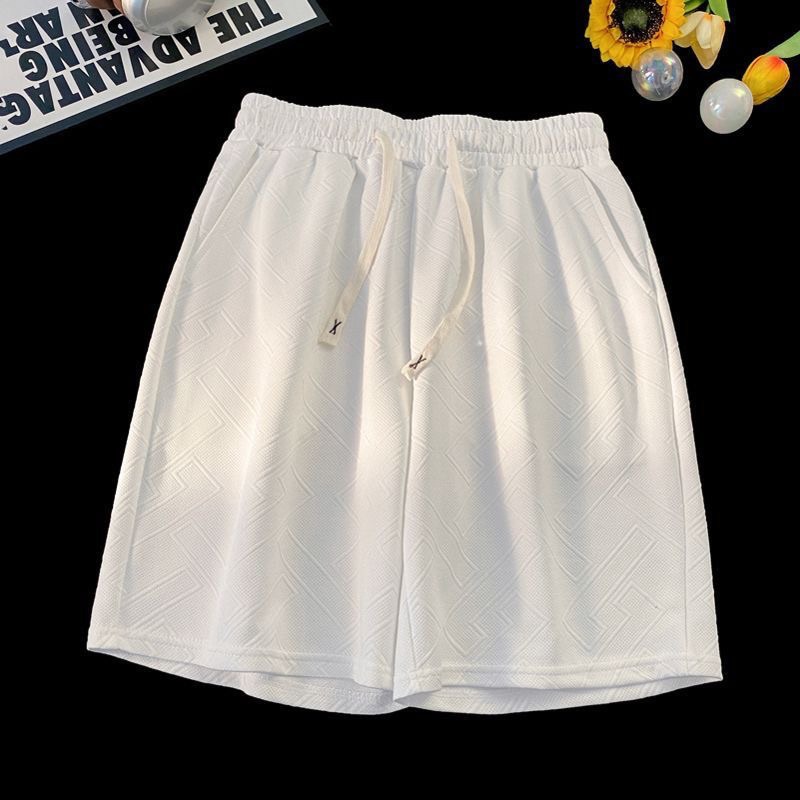 Men's Korean Style Stretch Shorts | Lightweight Breathable Athletic Casual 5-Pocket Shorts For Summer_viptrois.com