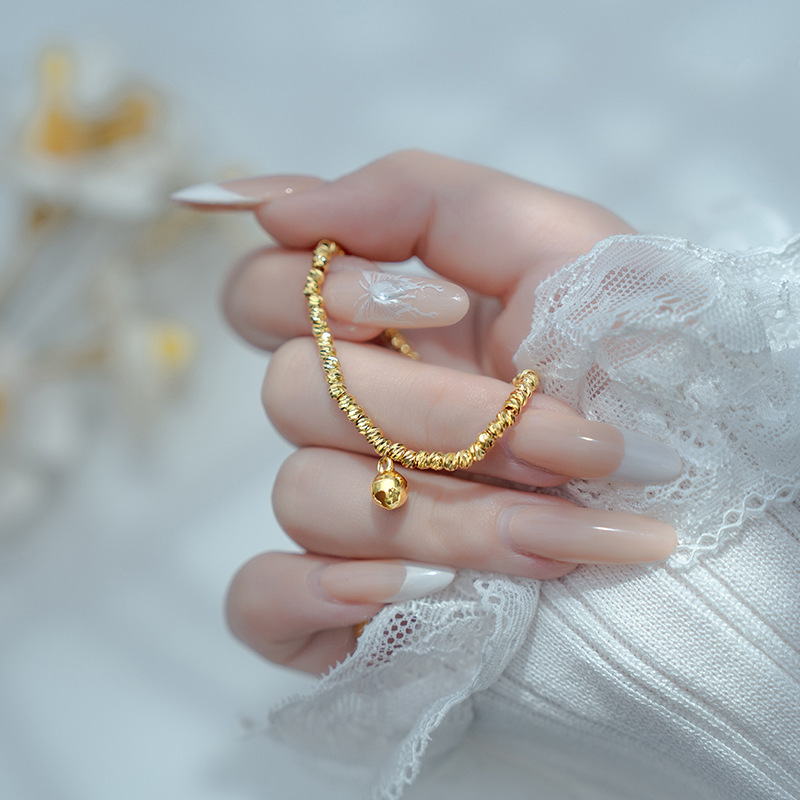 Didi Gold Ball Bracelet Women's New Style Personalized Fashion Light Luxury High-end All-match New Chinese Style National Fashion Bracelet