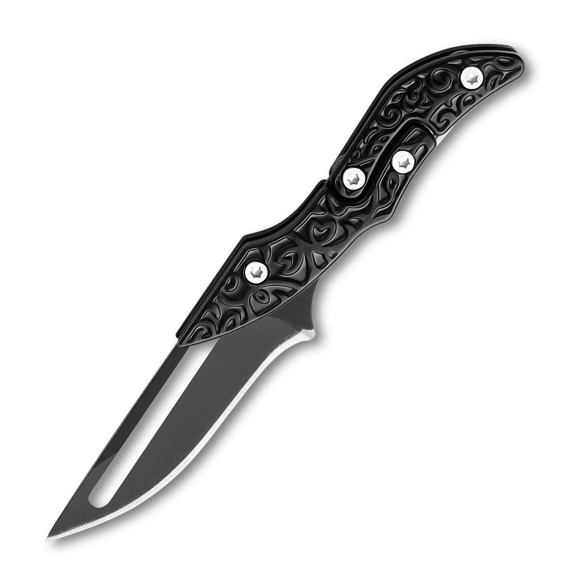 Small sharp travel pocket knife stainless steel