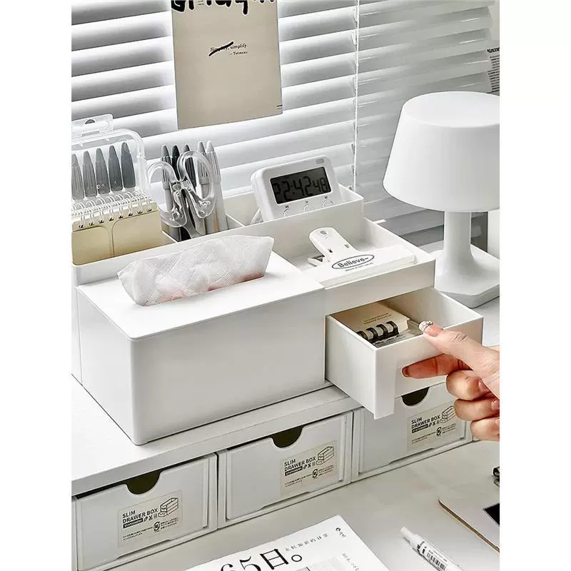 Wipes, table remote control, universal storage box, pens holder