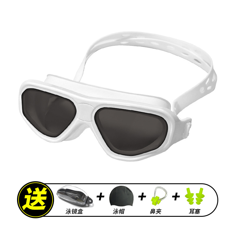Set de Gafas y Gorro de Natación de PC Antivaho y Anti-UV para Natación image 10
