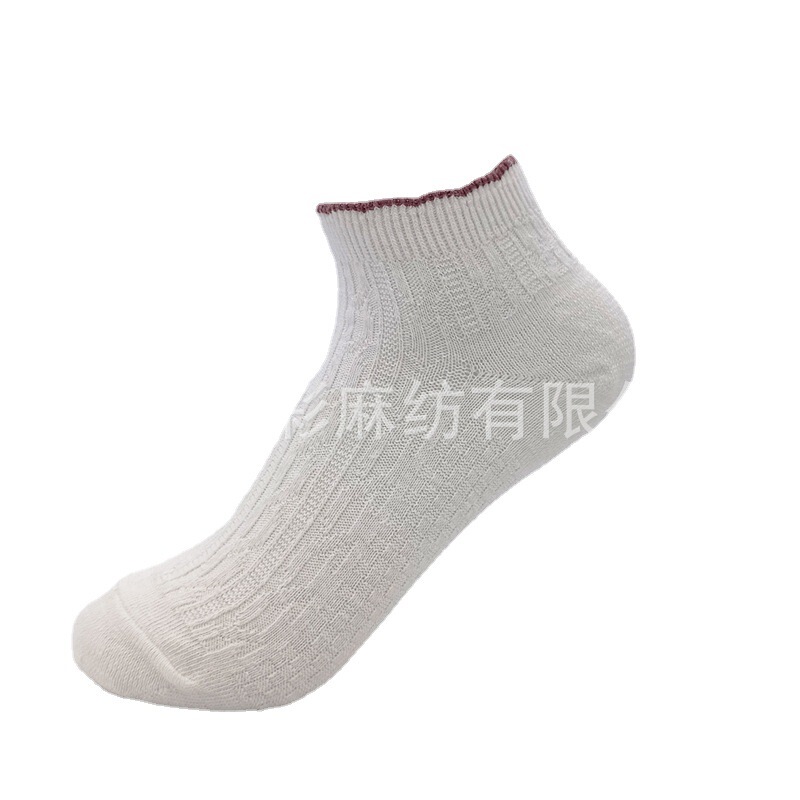 女性のレースの木の耳元の漢麻のソックスは通気性があります。|undefined