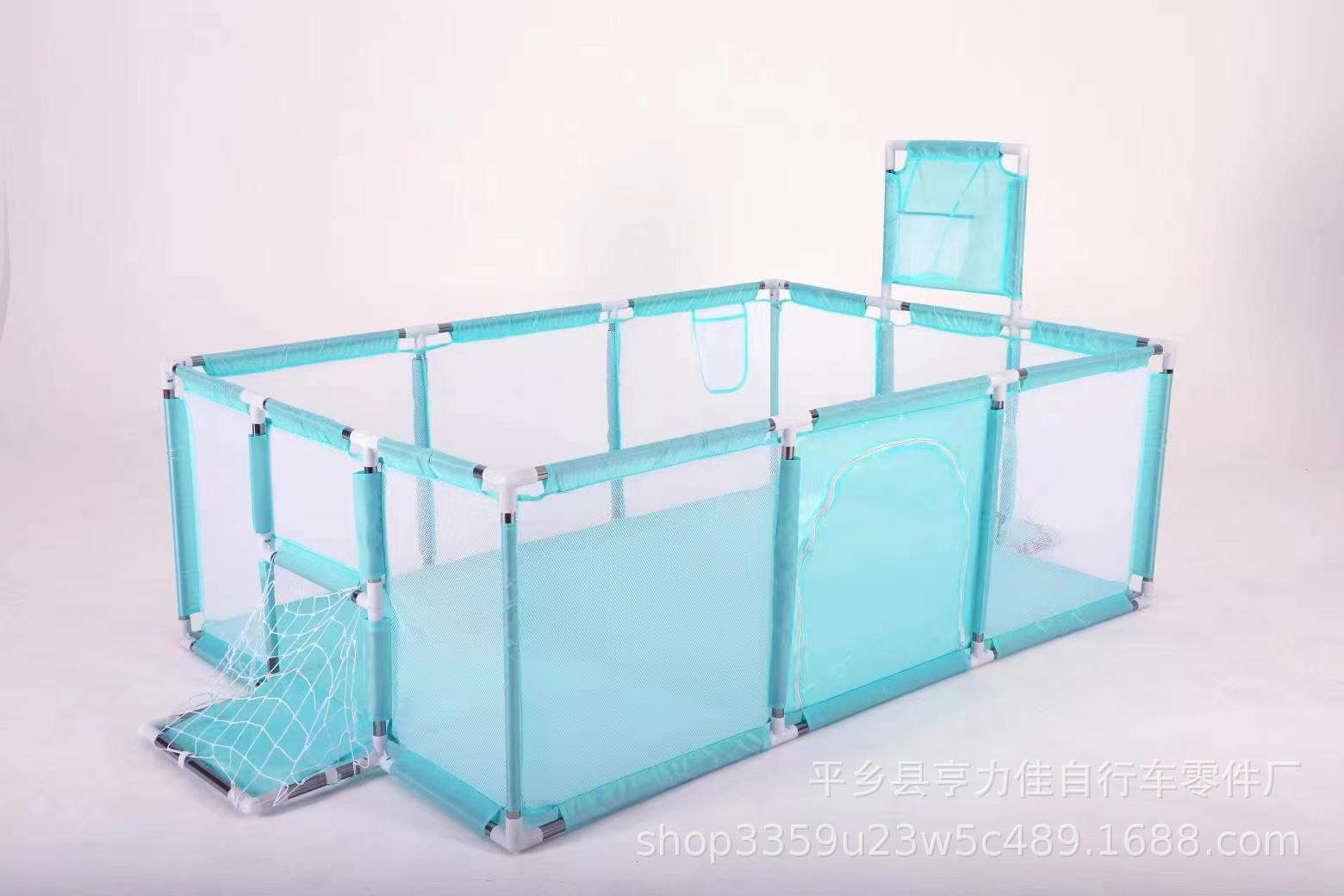 Nuevo juego de niños de tamaño grande cerca de cascada piscina de juego de pelota marina bebé barrera de protección piscina de pelota marina bebé