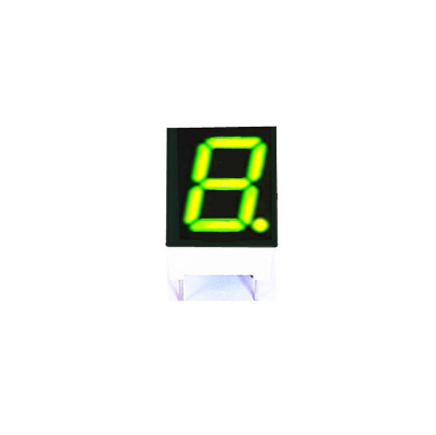 0.39英寸1位黄绿光数码管3191AG/3191BGLED数码管0.39寸共阳 共阴