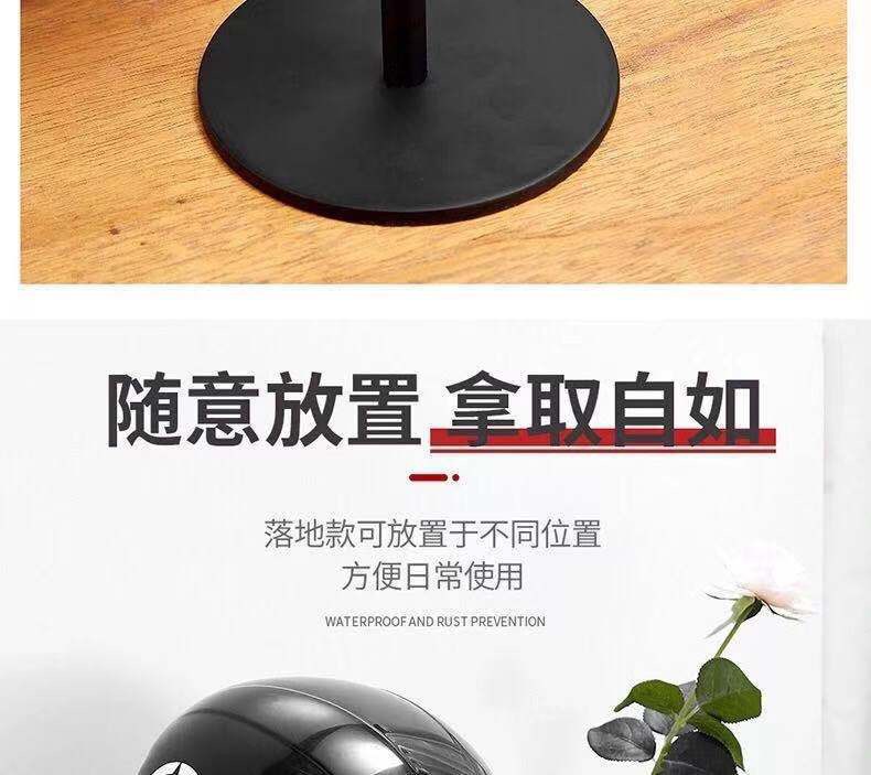 Motorcycle Helmet Rack Motorcycle Hat Household Multi-Helmet Wall-Mounted Rack Bracket Display Rack Hat Storage Rack