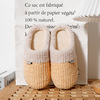 Slippers, winter non-slip men's keep warm footwear indoor for beloved, soft sole