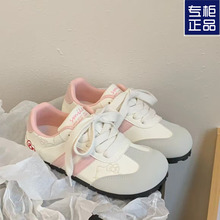 hellokitty鞋可爱KT猫刺绣德训鞋女2025新款韩系小众百搭休闲板鞋