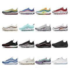 莆田鞋外贸批发Air MAX97 全掌气垫复古子弹头男女同款运动跑步鞋