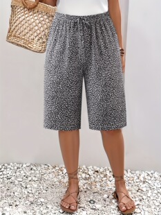 V 72291 Casual Spotted Culottes ���c�߷�ѝ �羳�W�����R