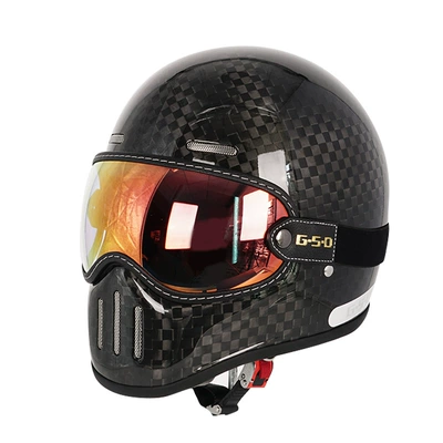 Motosiklet kaskı (dəbilqə) – Winter and All-Season Safety Helmet 3C - 12k-color-mirror-m55-56