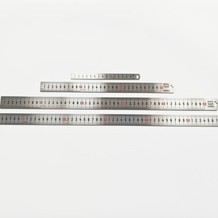 Great Wall Seiko Steel Ruler Stainless Steel Thickened Steel Ruler 15/30/50/100cm Carpenter Student 1/2 m