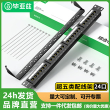 ����Ɲ�����24���侀�ܷ�����CAT5�W���侀��1U�C�ܹ��̾W�j����