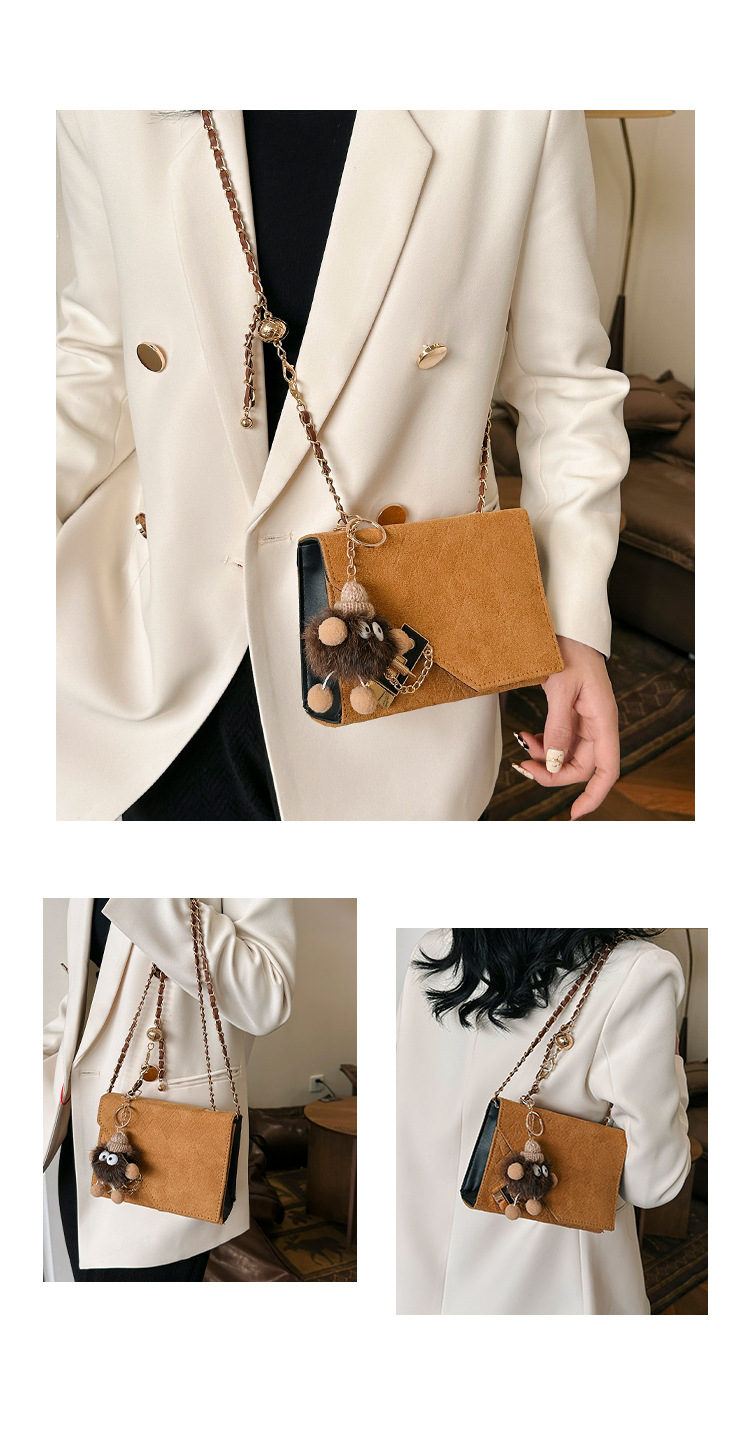 2024 Spring New Trendy Women's Texture Leisure Personality Small Square Single Shoulder Crossbody Bag_voghion.com