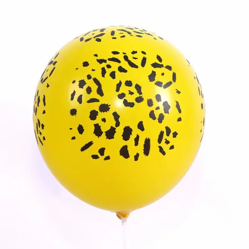 100 estampados de leopardo amarillo