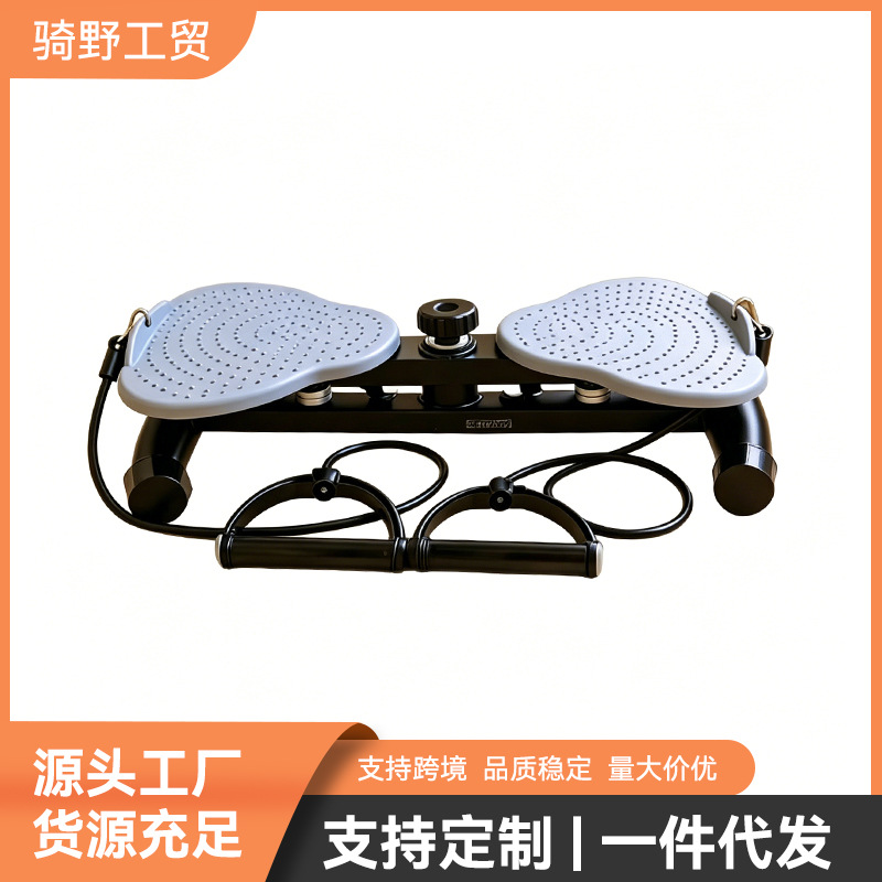 New home-use shaping waist-twisting turntable for women, abdominal slimming and waist training equipment, silent rotating waist-slimming fitness tool