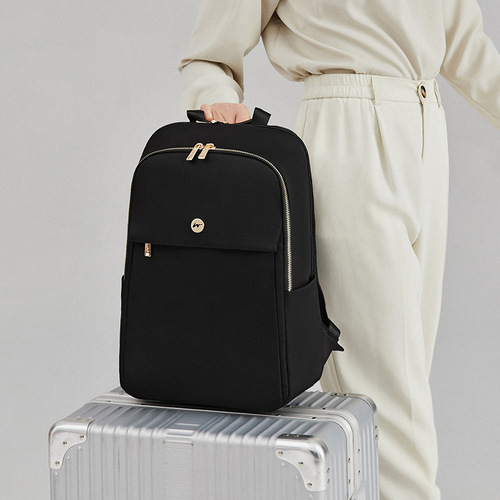 Business casual dual-shoulder backpack lightweight minimalist laptop bag large capacity 15.6-inch 14-inch 13-inch