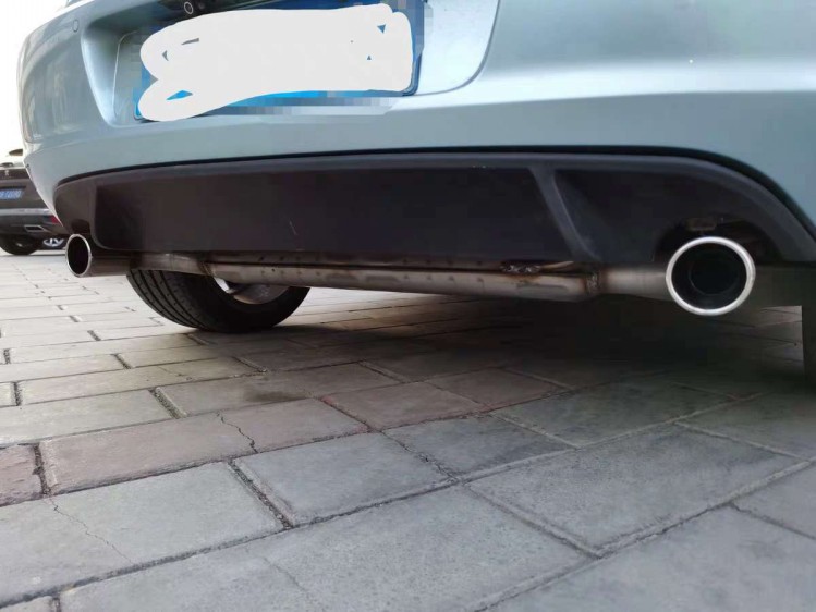 Golf 6 Modified GTI Rear Lip Rear Deflector Exhaust Pipe Tail Section Rear Section Rear Bumper Rear Surrounding Spoiler
