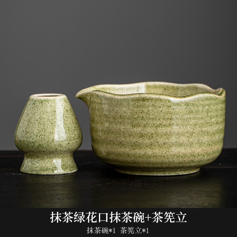 宋代抹茶ボウル、抹茶道具、抹茶ブラシ、日本茶ボウル、泡立て器、茶筅、窯変器具セット|undefined