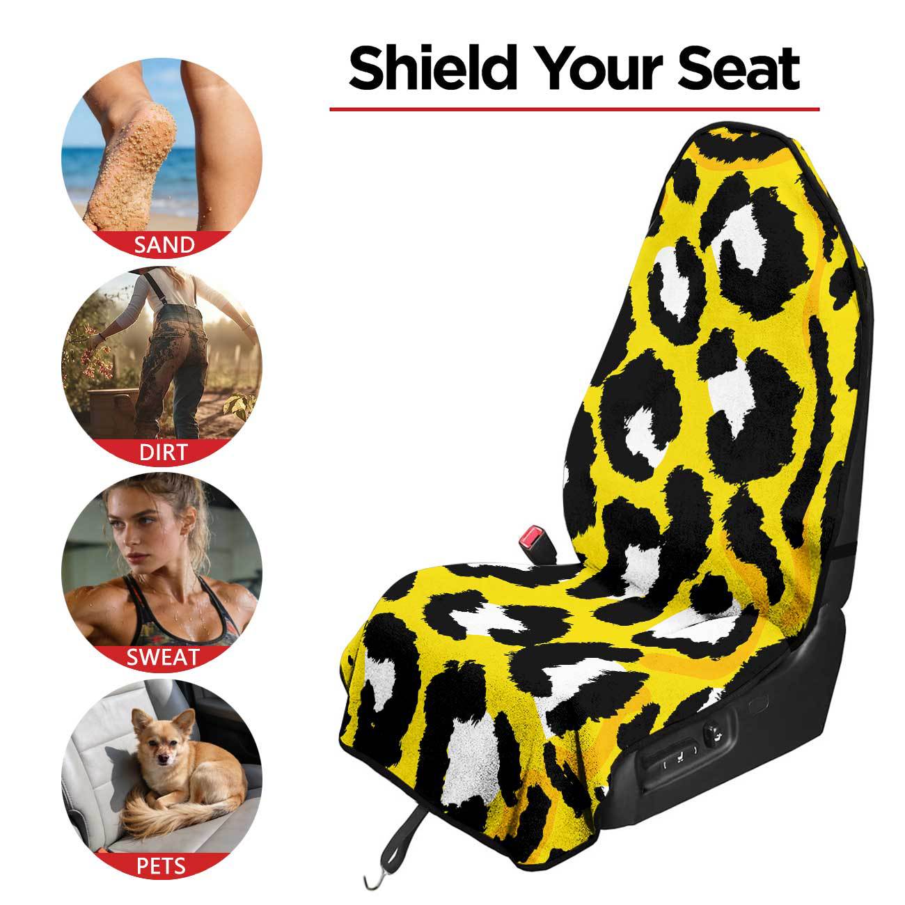 Car seat towel cover front seat protector suitable for gym and exercise, universal for all seasons, car use 76