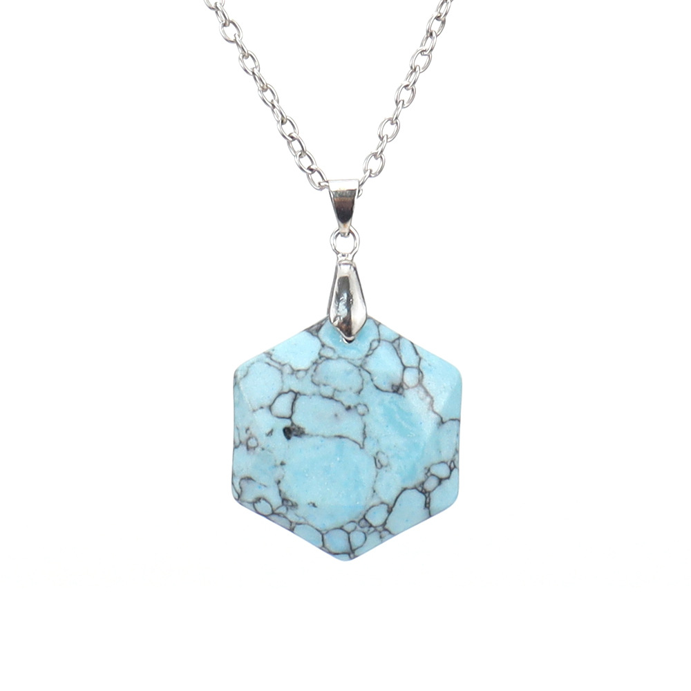 Simple Style Water Droplets Crystal Handmade Pendant Necklace 1 Piece