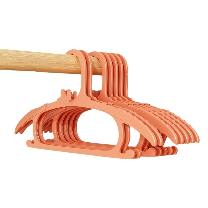 Percha de ropa para niños percha de ropa de tamaño pequeño para niños percha de ropa para bebés hogar bebé multifuncional secado antideslizante