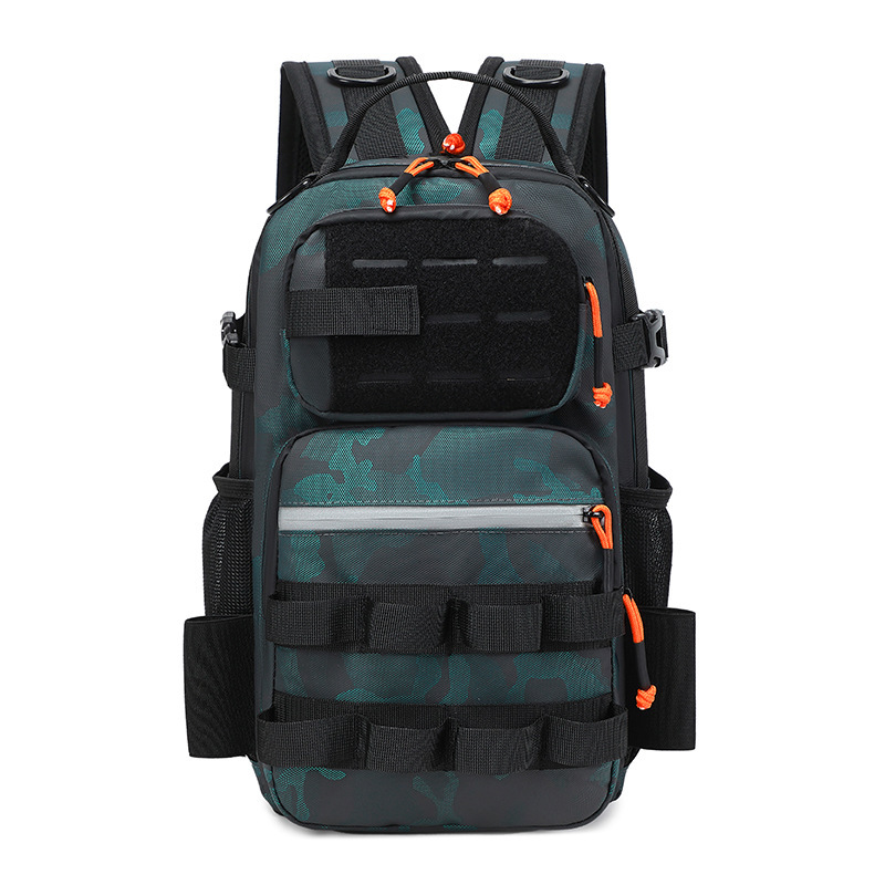 Lure Fishing Bag, New Waterproof Chest Bag for Men and Women, Outdoor Camouflage Multi-Functional Cycling Bag, Travel Shoulder Crossbody Bag