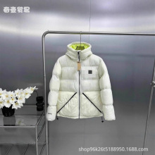 男女情侣同款冬季图西连帽棉服时尚百搭加厚面包服简约保暖外套潮