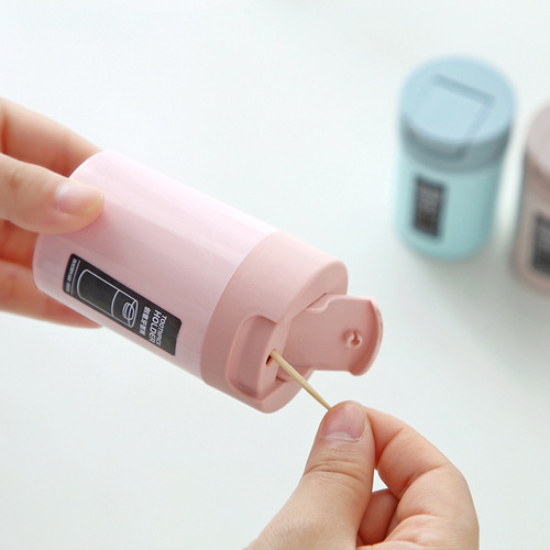 Toothpick box creative toothpick bucket household plastic restaurant hotel living room coffee table toothpick bottle toothpick jar toothpick tube