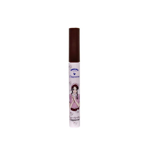 Cappuvini dazzling long and thick feather mascara, thick, long and clear roots, natural makeup, curling eyelashes base