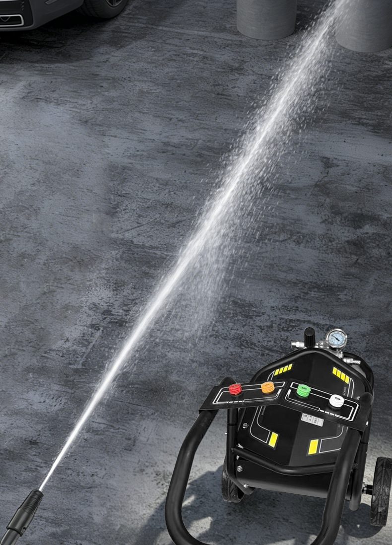 Zhexing Commercial Car Washing Machine 380V High-Pressure Washer for Farm Cleaning 220V High-Power Car Wash Shop Car Washing Gun