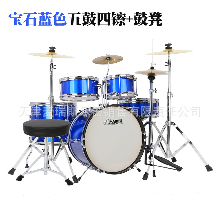 Niños estantes batería principiante jazz batería iniciación temprana música percusión regalos para niños 2 - 15 años
