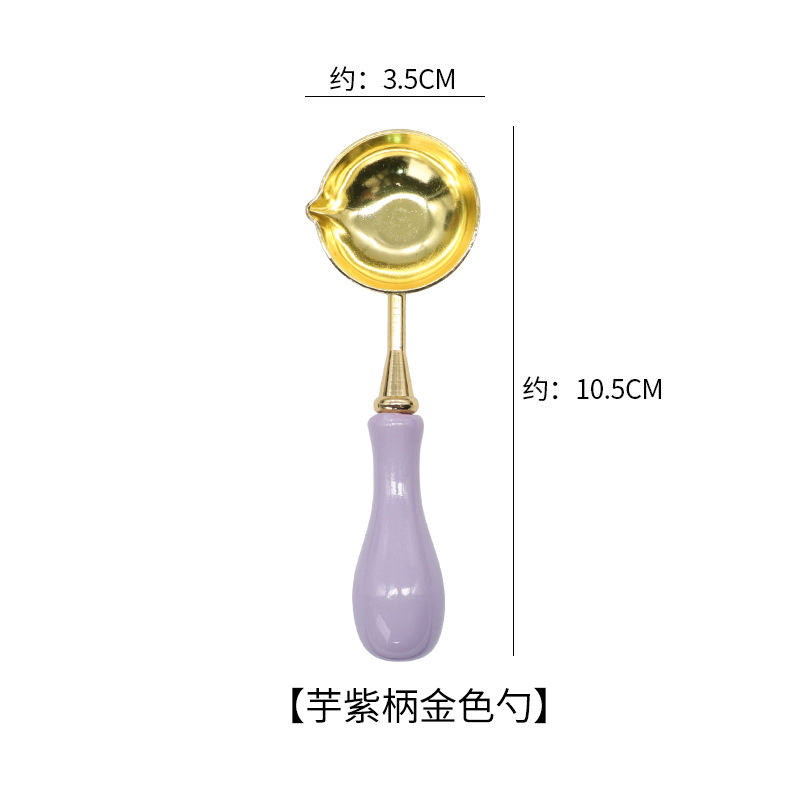 Fuego pintura cuchara vintage macaron 9 color fuego pintura sello sellado cera herramienta accesorios sobre mano cuenta sellado cera uso